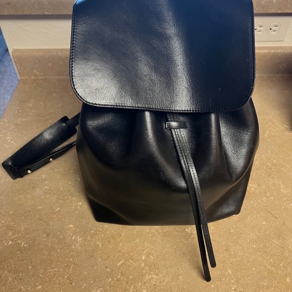 Mansur Gavriel Black leather Backpack - From Kardashian Kloset, Owned by Kourt main image 9